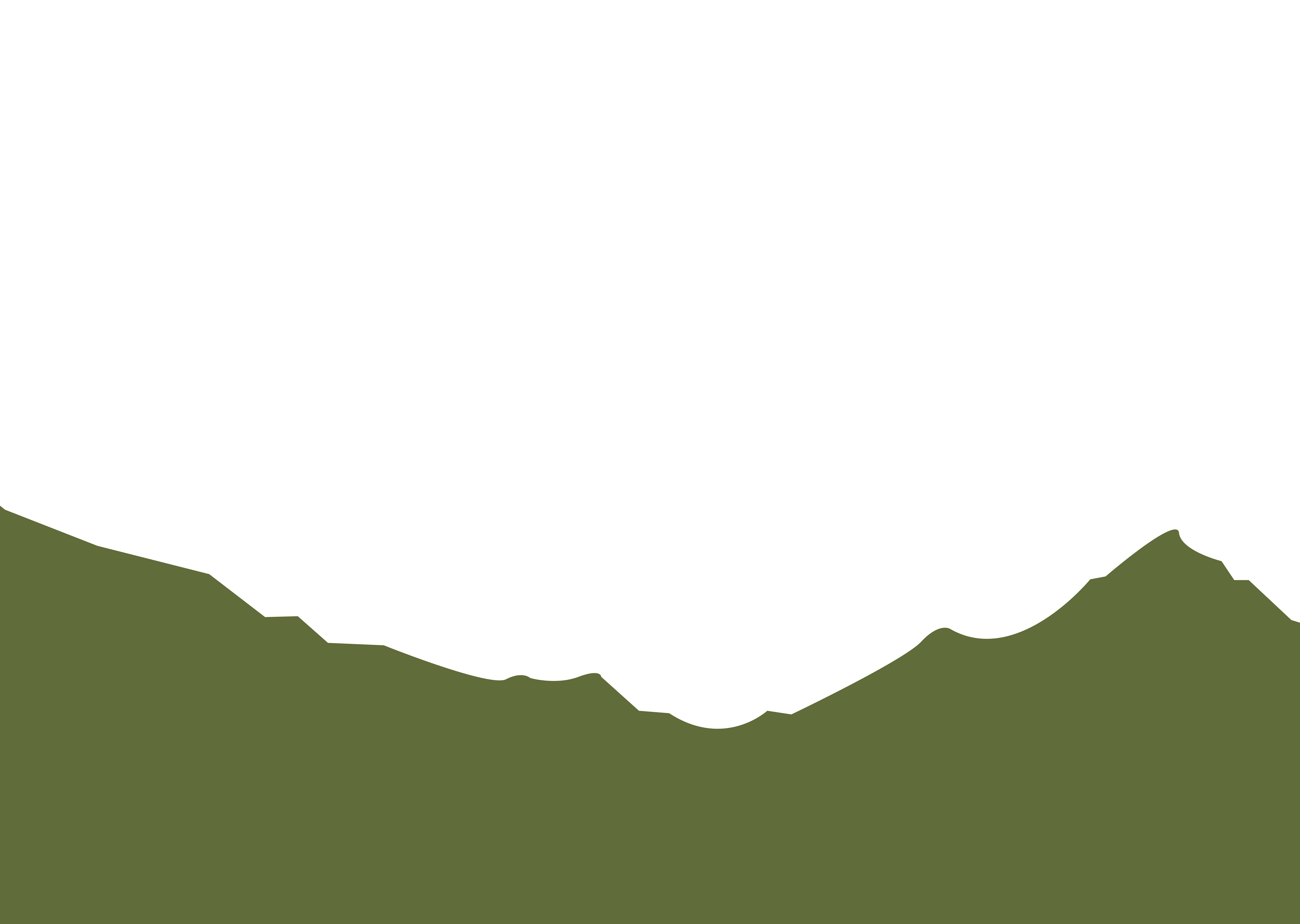 a cartoon mountain range