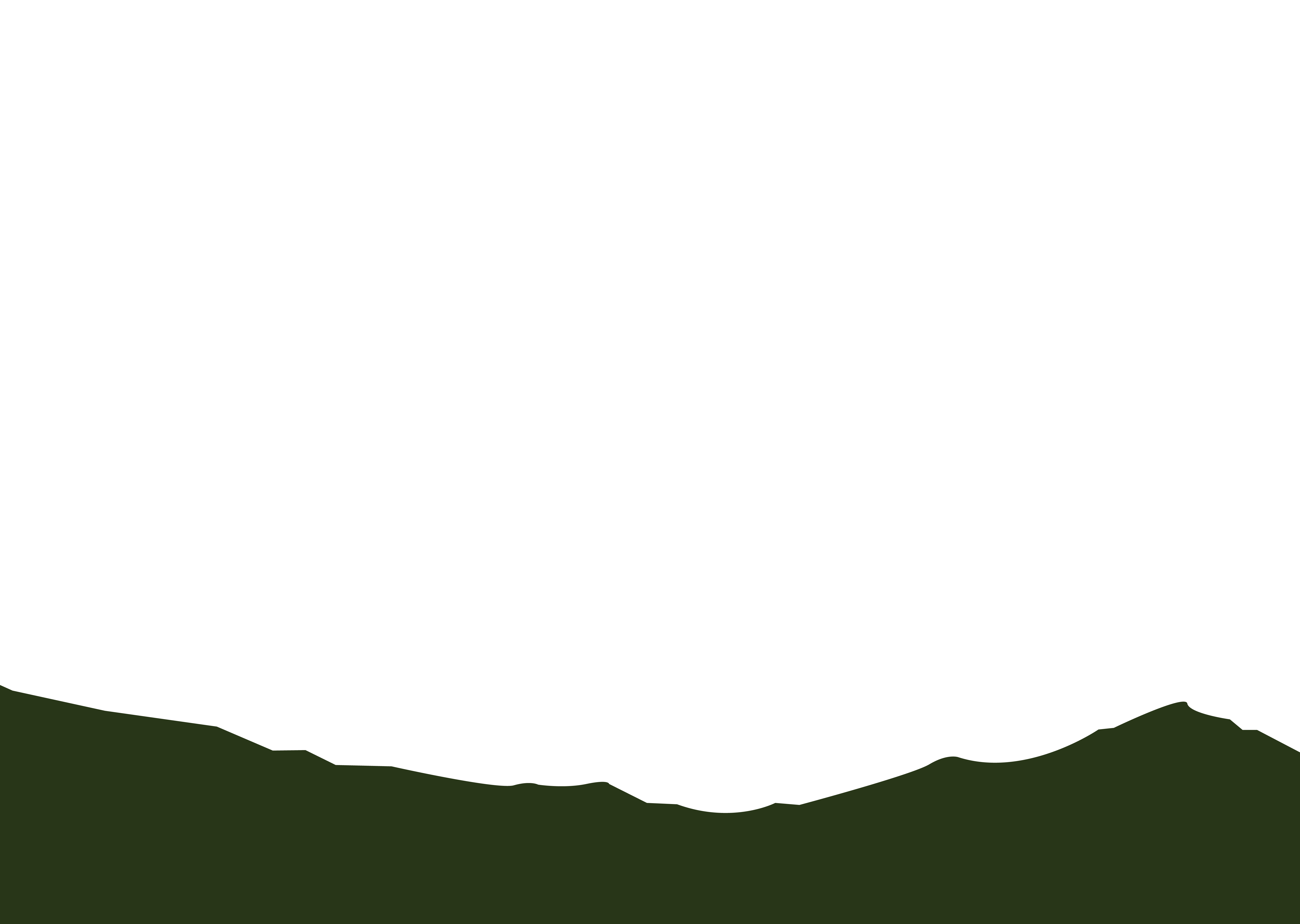 a cartoon mountain range